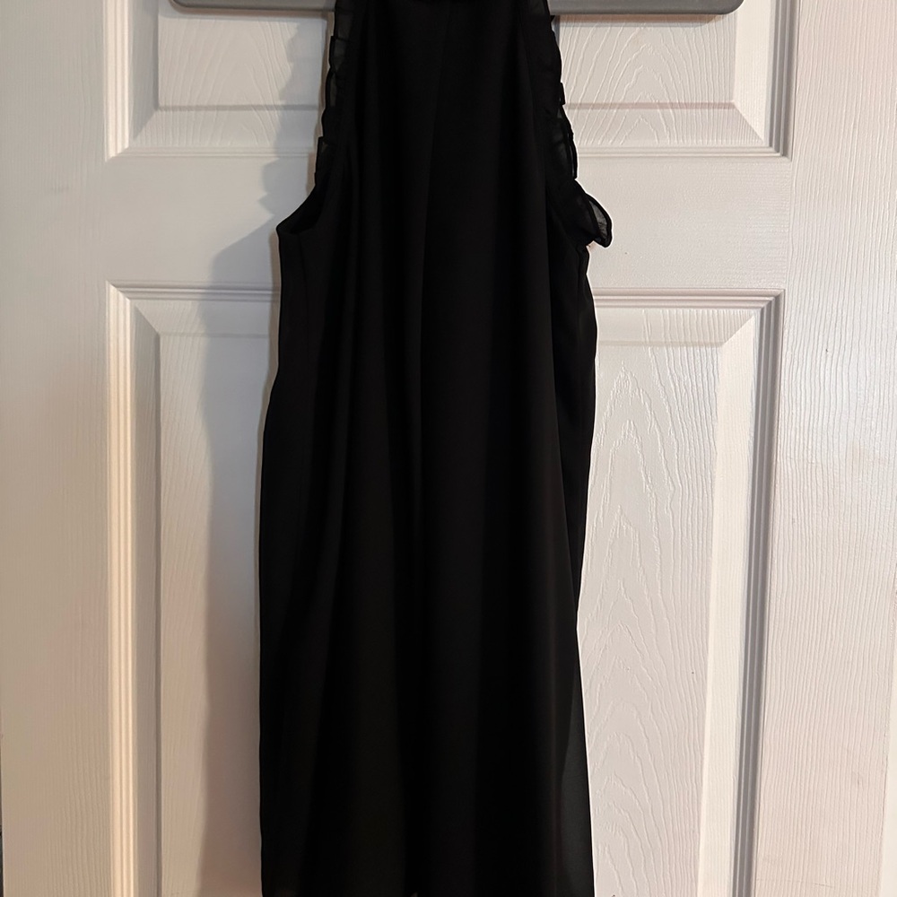 BCBGeneration Black Backless Dress